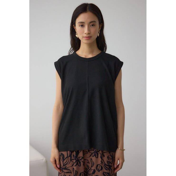 シアーワッフルノースリーブTシャツ | AZUL BY MOUSSY | 詳細画像14 