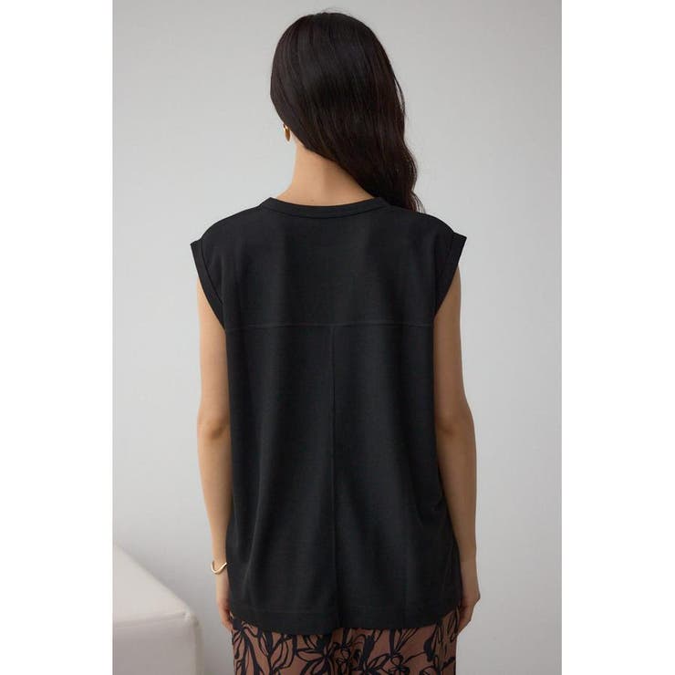 シアーワッフルノースリーブTシャツ | AZUL BY MOUSSY | 詳細画像16 