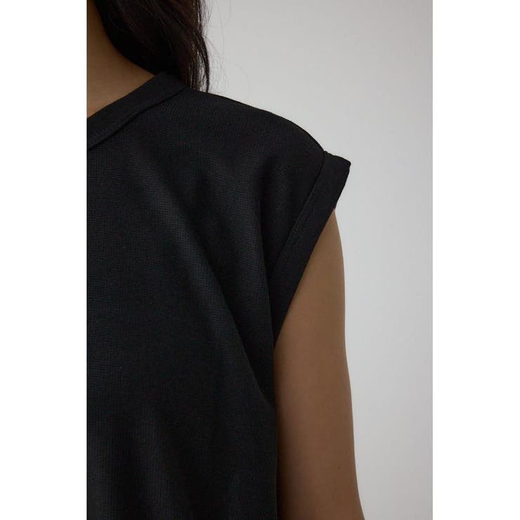 シアーワッフルノースリーブTシャツ | AZUL BY MOUSSY | 詳細画像18 