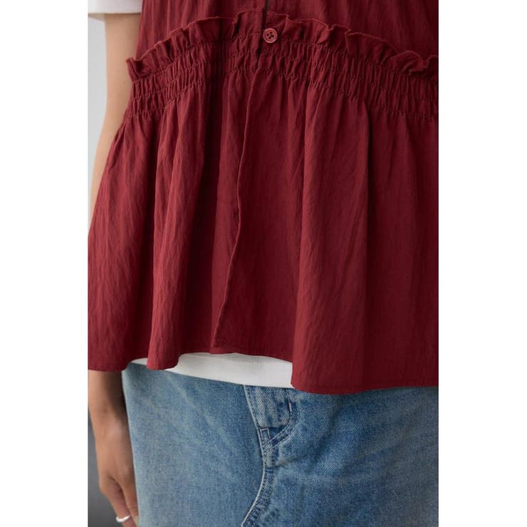 素材アソートシャーリングベスト | AZUL BY MOUSSY | 詳細画像21 