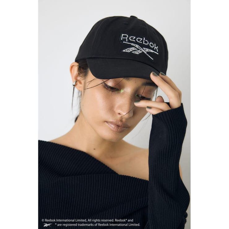 BLK | ラインストーンキャップ | AZUL BY MOUSSY