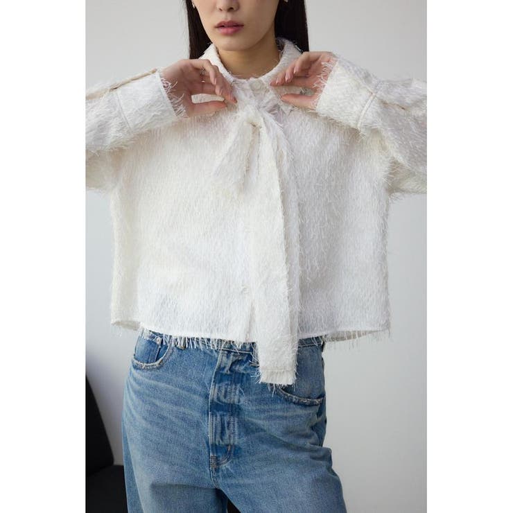 IVOY3 | ボウタイショートシャツ | AZUL BY MOUSSY