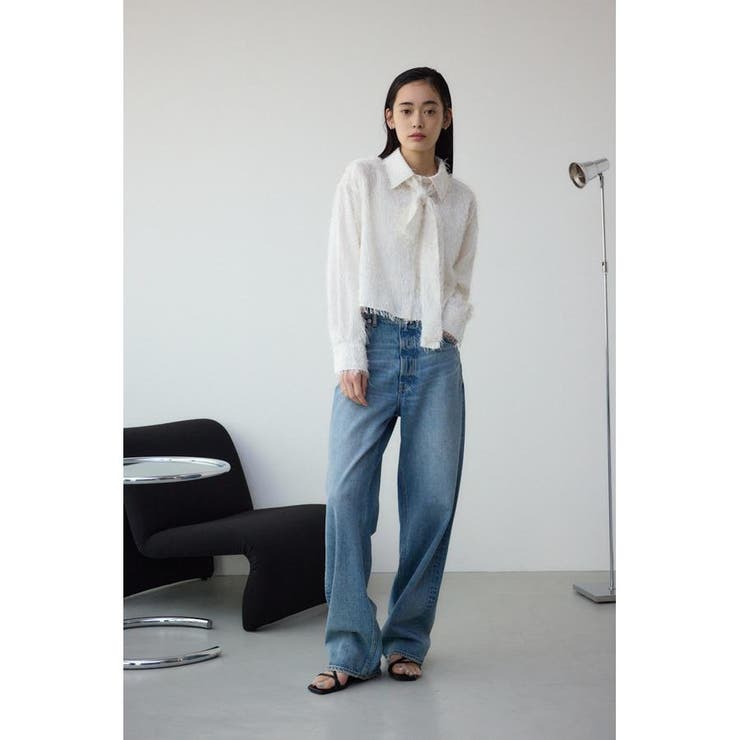 ボウタイショートシャツ | AZUL BY MOUSSY | 詳細画像3 