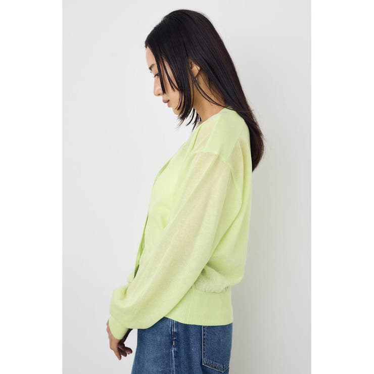 シアーニットカーディガン | AZUL BY MOUSSY | 詳細画像24 