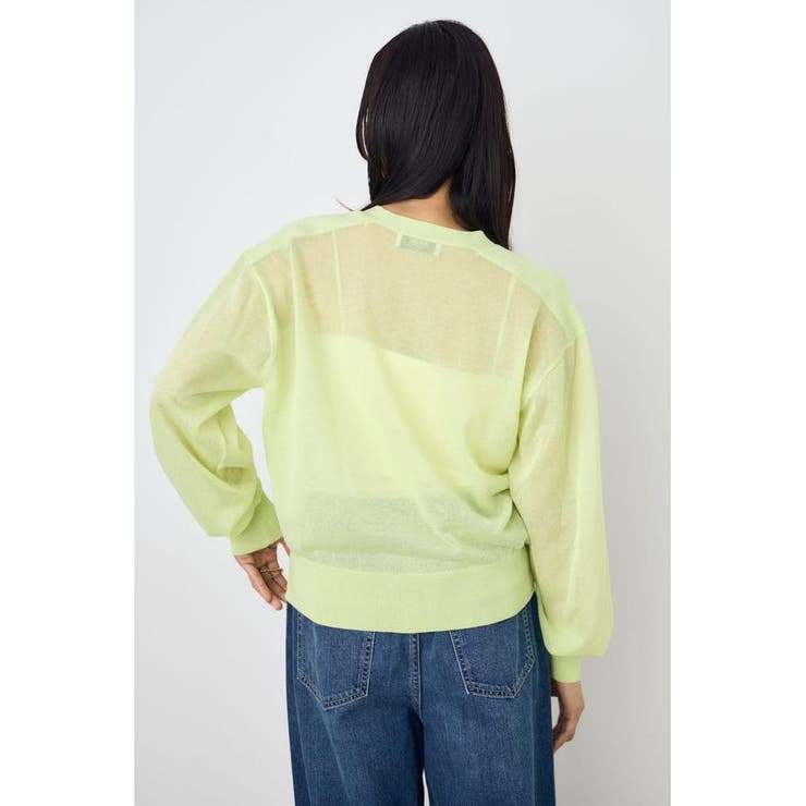 シアーニットカーディガン | AZUL BY MOUSSY | 詳細画像25 