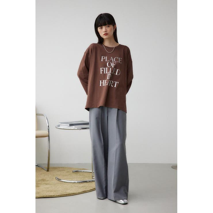 ハクプリントロングスリーブTシャツ | AZUL BY MOUSSY | 詳細画像25 