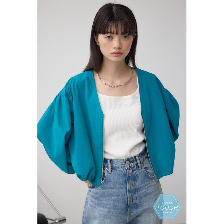 BLU | C/T撥水バルーンV/Nブルゾン | AZUL BY MOUSSY