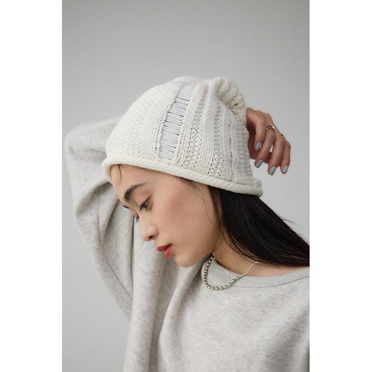 IVOY3 | クラッシュニットビーニー | AZUL BY MOUSSY