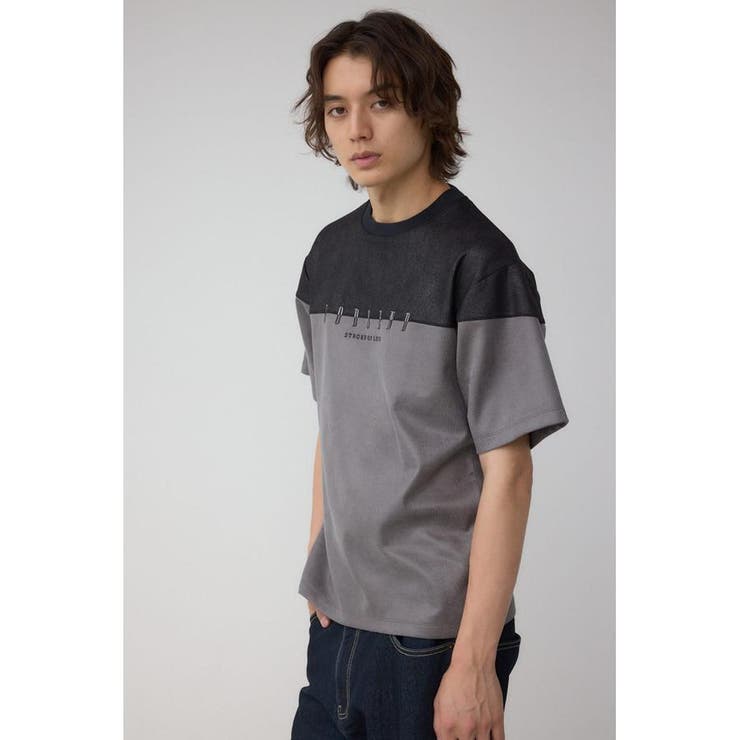フェイクスウェードパネル切替トップス | AZUL BY MOUSSY | 詳細画像23 