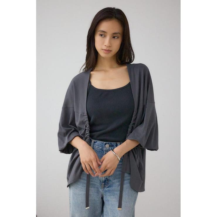 ドロストトッパーカーディガン | AZUL BY MOUSSY | 詳細画像22 