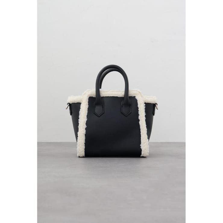 フェイクムートンハンドバッグ | AZUL BY MOUSSY | 詳細画像6 
