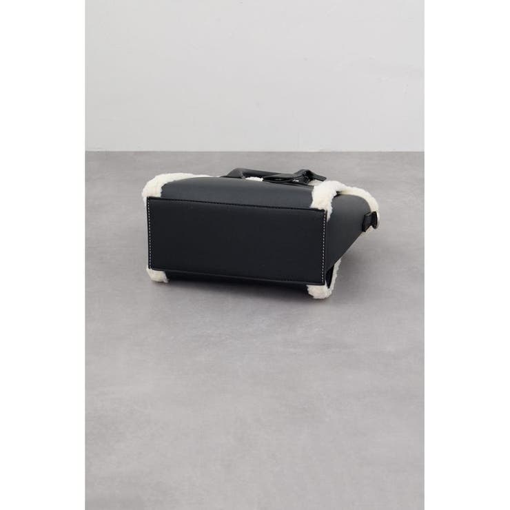 フェイクムートンハンドバッグ | AZUL BY MOUSSY | 詳細画像7 