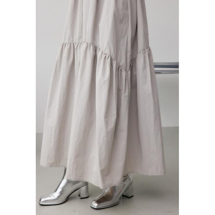 ナイロンスカートドッキングワンピース | AZUL BY MOUSSY | 詳細画像11 