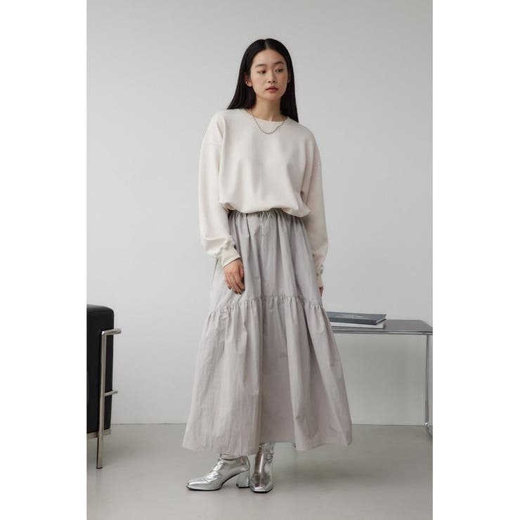 ナイロンスカートドッキングワンピース | AZUL BY MOUSSY | 詳細画像3 