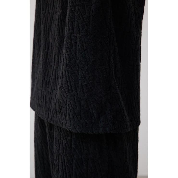 ロゴ総柄パイルトップス | AZUL BY MOUSSY | 詳細画像19 