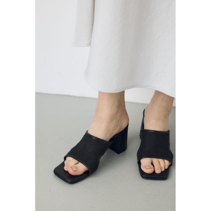 カットアウトヒールサンダル | AZUL BY MOUSSY | 詳細画像3 