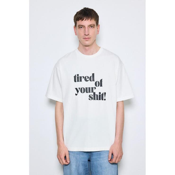 tired of your shit Tシャツ | AZUL BY MOUSSY | 詳細画像8 