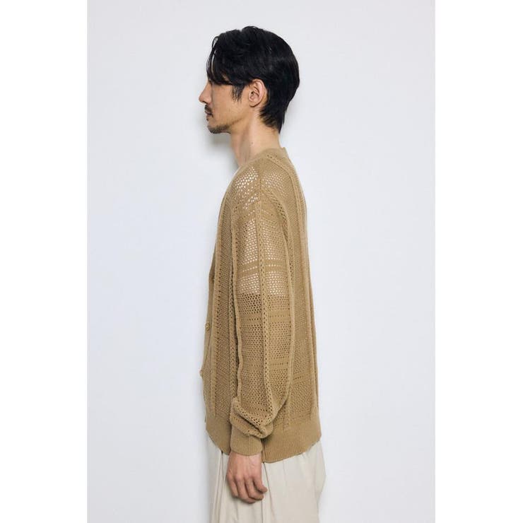 コットンメッシュニットカーディガン | AZUL BY MOUSSY | 詳細画像28 