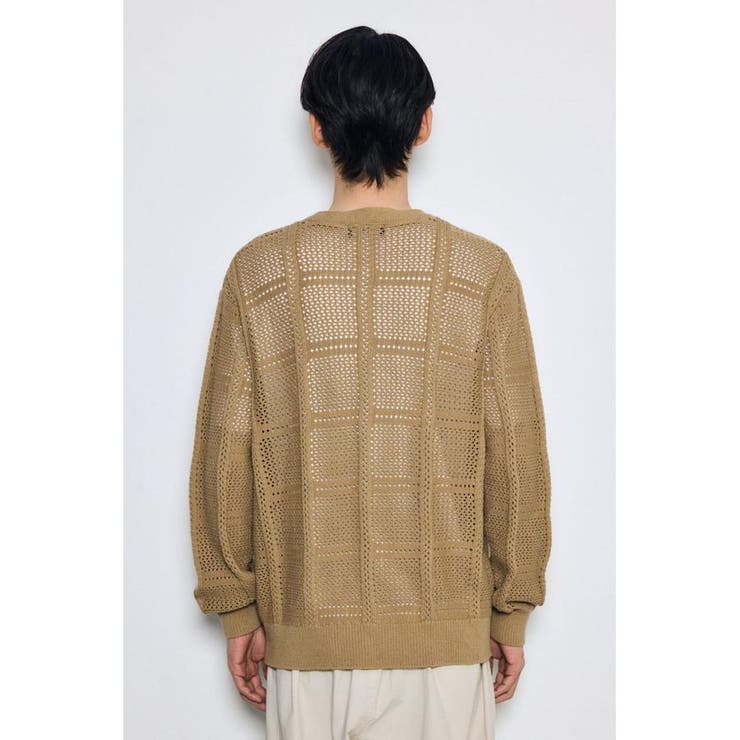 コットンメッシュニットカーディガン | AZUL BY MOUSSY | 詳細画像29 