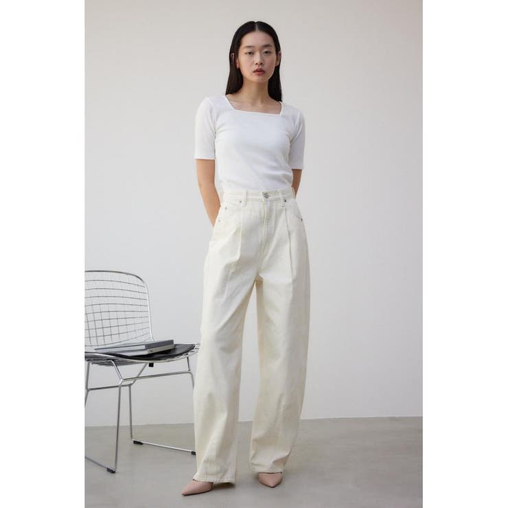 AZUL DENIM タックカーブデニム[品番：AZLW0021715]｜AZUL BY