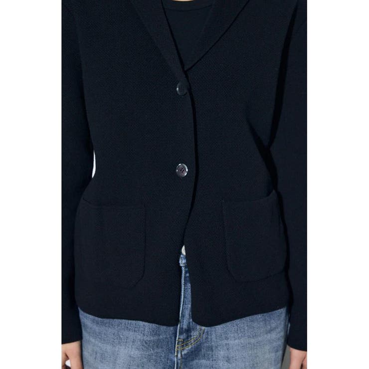 ニットテーラードジャケット | AZUL BY MOUSSY | 詳細画像16 