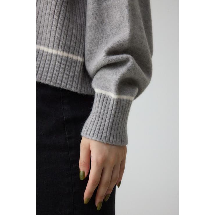 スウェットライクニットプルオーバー | AZUL BY MOUSSY | 詳細画像33 