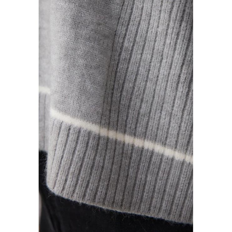 スウェットライクニットプルオーバー | AZUL BY MOUSSY | 詳細画像35 