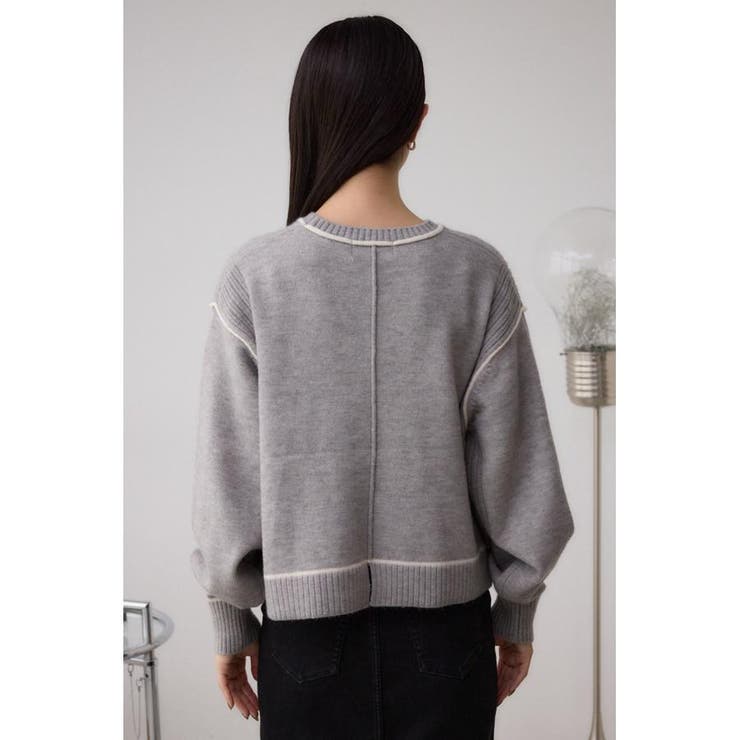 スウェットライクニットプルオーバー | AZUL BY MOUSSY | 詳細画像30 