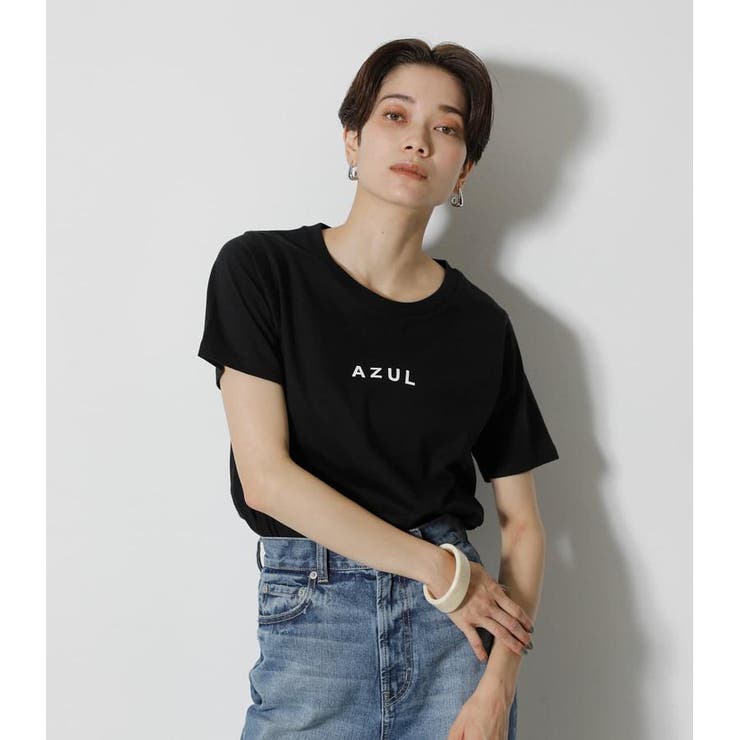 BLK | AZUL LOGO C／N TEE | AZUL BY MOUSSY
