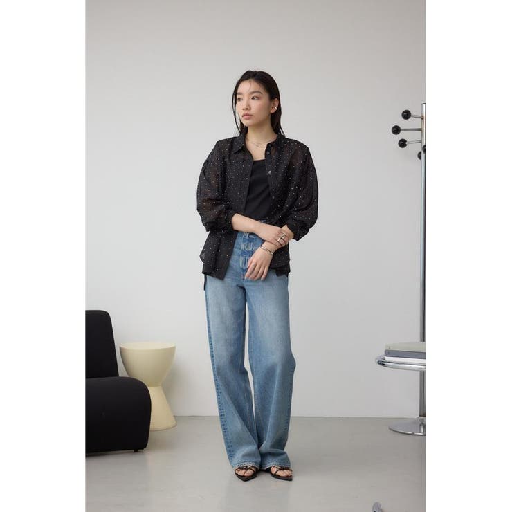 ラインストーンシャツ | AZUL BY MOUSSY | 詳細画像17 