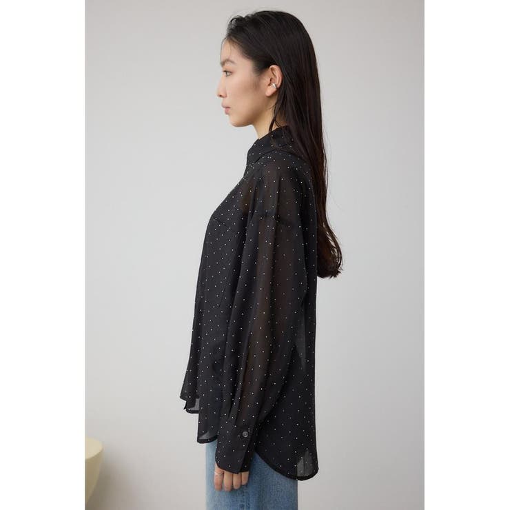 ラインストーンシャツ | AZUL BY MOUSSY | 詳細画像19 
