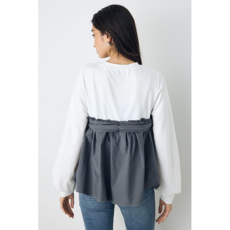アシンメトリービスチェドッキングトップス | AZUL BY MOUSSY | 詳細画像22 