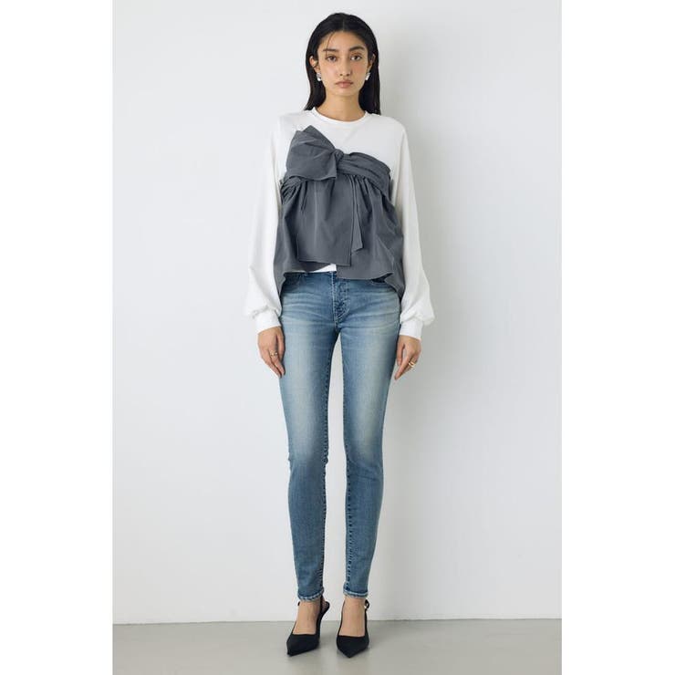 アシンメトリービスチェドッキングトップス | AZUL BY MOUSSY | 詳細画像23 