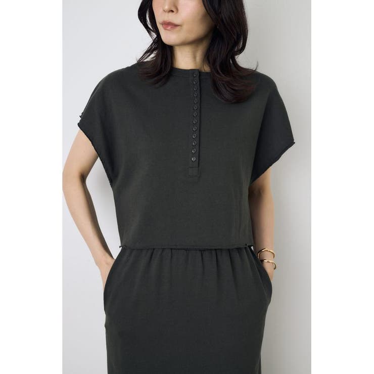 2WAYヘンリーネックトップス | AZUL BY MOUSSY | 詳細画像14 