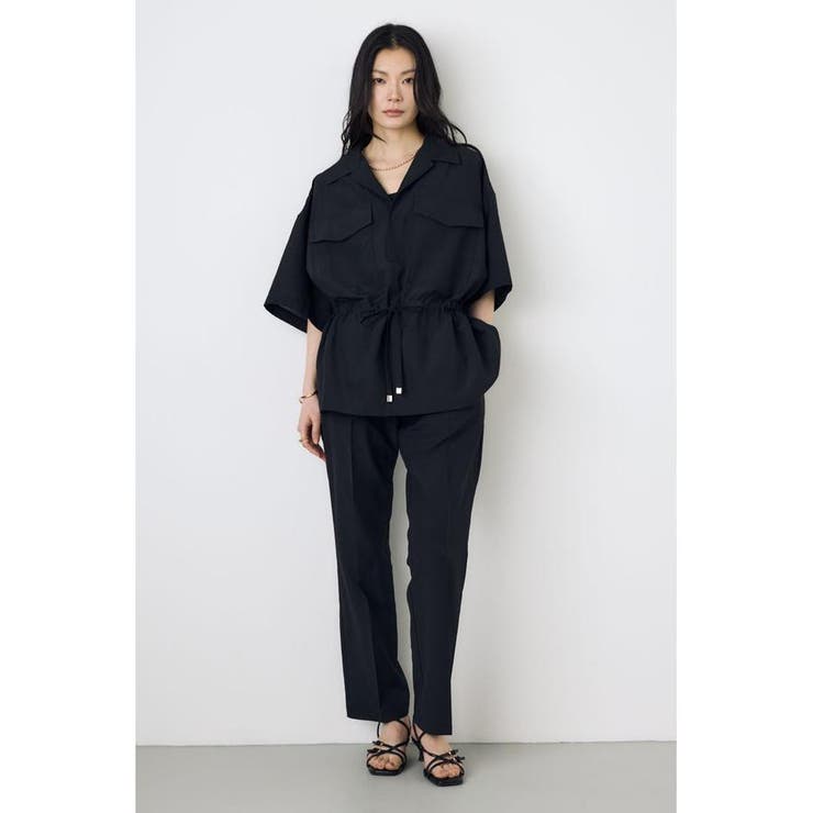 COMFORA AIRピンタックテーパードパンツ | AZUL BY MOUSSY | 詳細画像15 