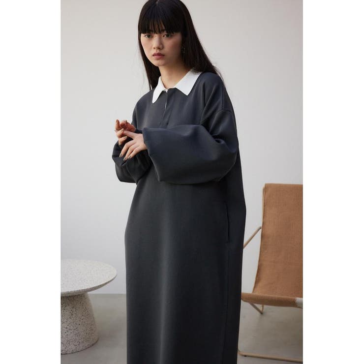 ラガーポロワンピース[品番：AZLW0021816]｜AZUL BY MOUSSY（アズール