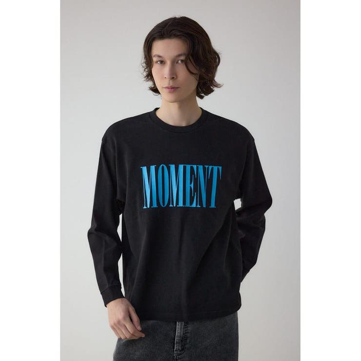 BLK | MOMENTグラフィックロンTEE | AZUL BY MOUSSY