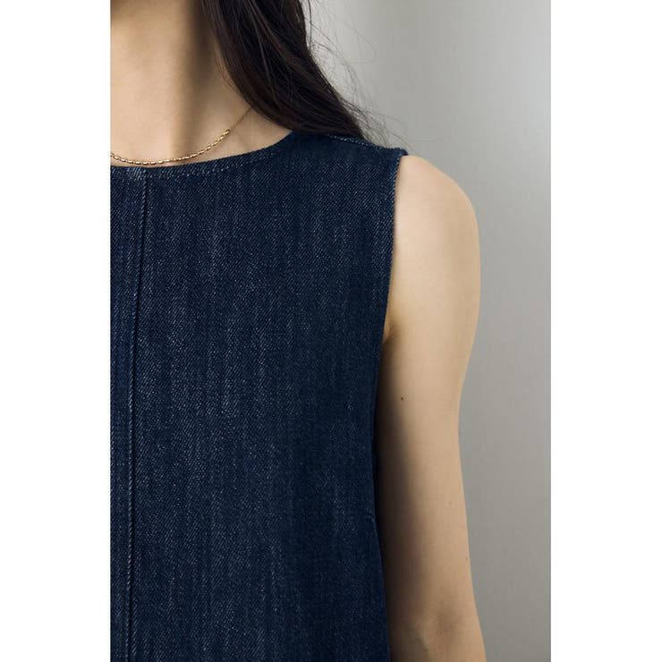 甘撚りデニムワンピース | AZUL BY MOUSSY | 詳細画像20 