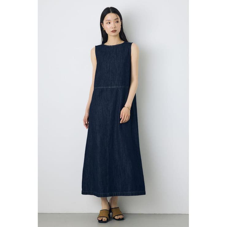 One Wash1 | 甘撚りデニムワンピース | AZUL BY MOUSSY