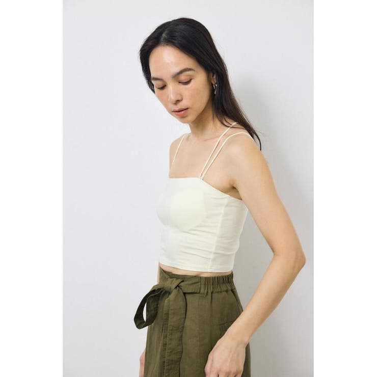 カップ付きチューブトップ(ショート) | AZUL BY MOUSSY | 詳細画像4 