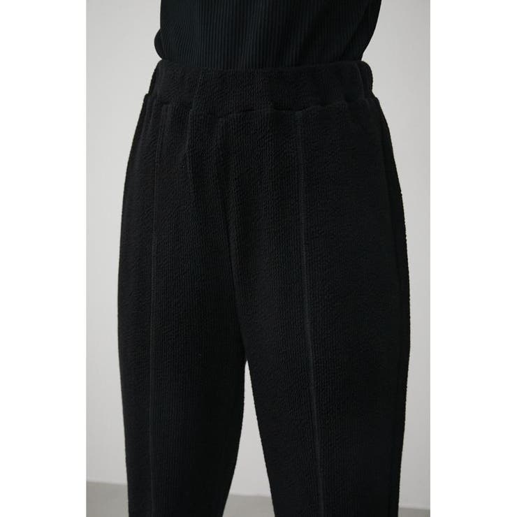 JACQUARD RIB FLARE PANTS | AZUL BY MOUSSY | 詳細画像8 