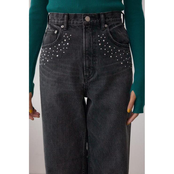 AZUL DENIM スタッズワイドデニム | AZUL BY MOUSSY | 詳細画像8 