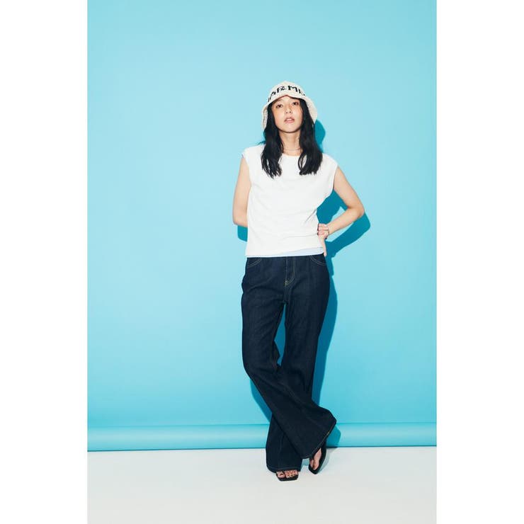 AZUL DENIM センタープレスフレアデニム | AZUL BY MOUSSY | 詳細画像26 