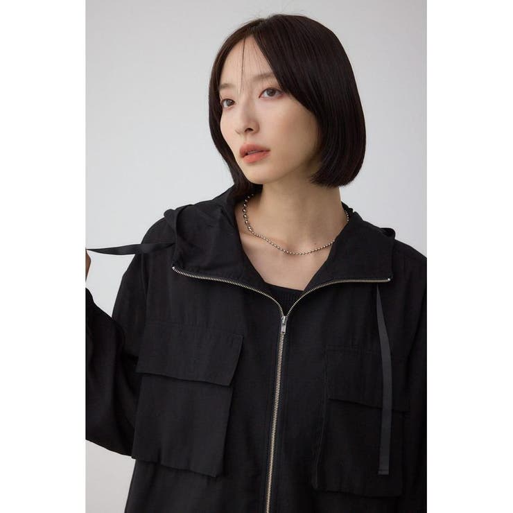 ビッグポケットフーディショートブルゾン | AZUL BY MOUSSY | 詳細画像13 