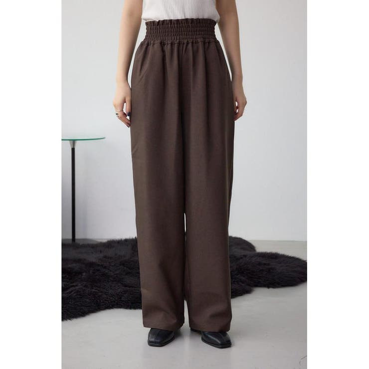 ワイドベルトツイルイージーパンツ | AZUL BY MOUSSY | 詳細画像16 