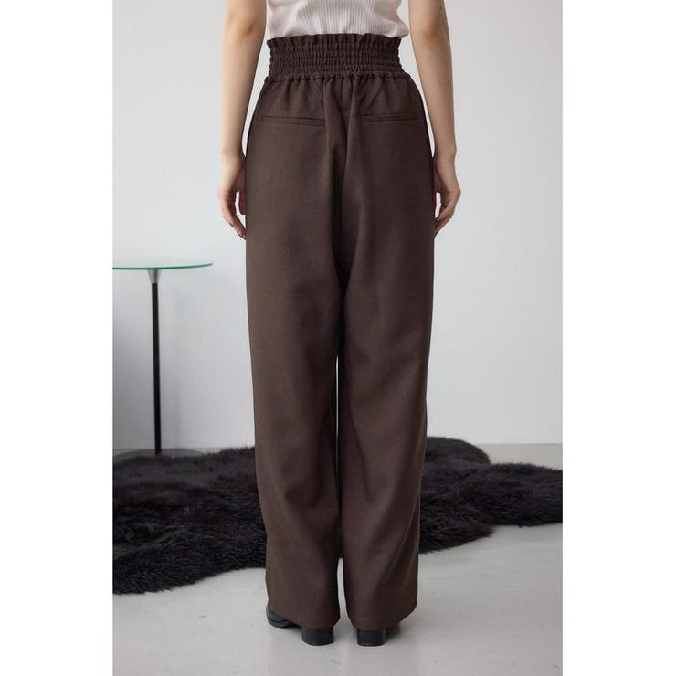 ワイドベルトツイルイージーパンツ | AZUL BY MOUSSY | 詳細画像18 