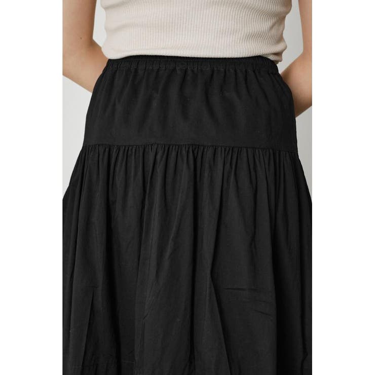 COTTON TIERED SKIRT | AZUL BY MOUSSY | 詳細画像8 