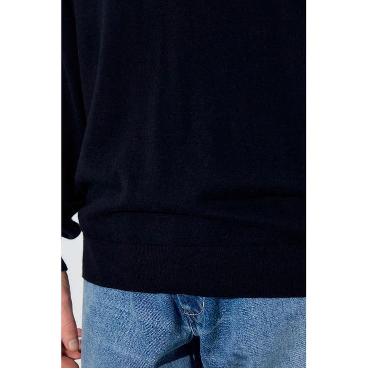 カシミヤミックスポロカラーニットトップス | AZUL BY MOUSSY | 詳細画像13 