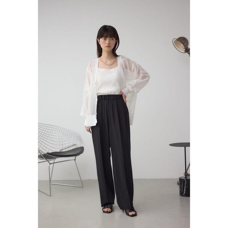 C/T冷感 2タックイージースラックス | AZUL BY MOUSSY | 詳細画像14 