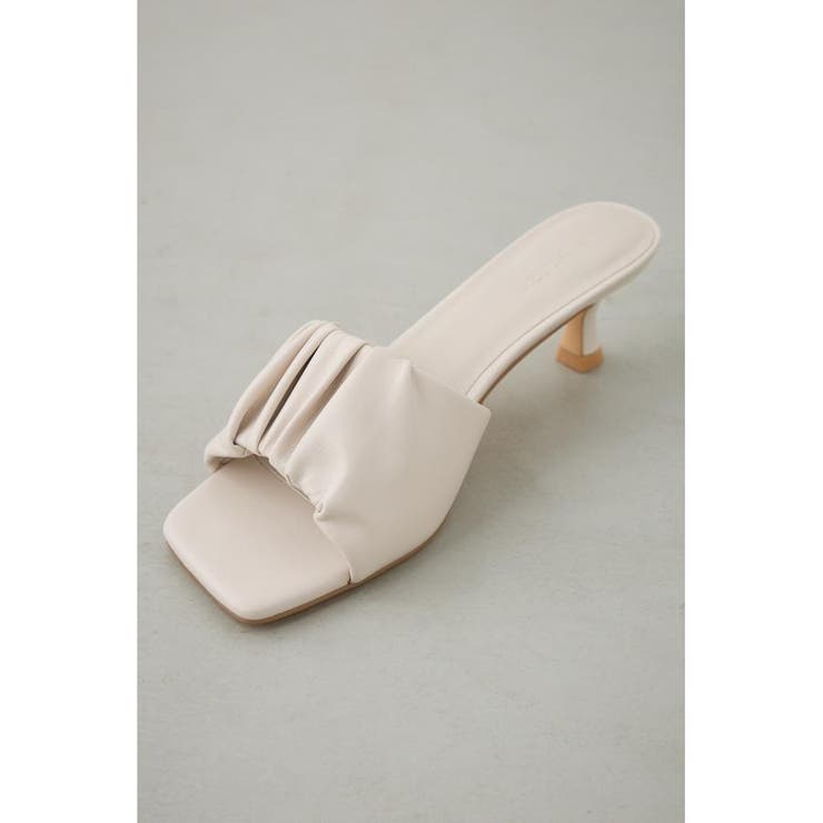 ギャザーストラップスクエアトゥサンダル | AZUL BY MOUSSY | 詳細画像10 